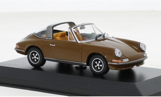 Porsche 911 1/43 Minichamps Targa S braun 1972 modellautos