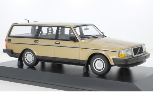 Modellautos Volvo 240 1/18 Minichamps GL Break metallise beige 1986 Volvo 240 1/18 Minichamps GL Break metallise beige 1986 modellautos