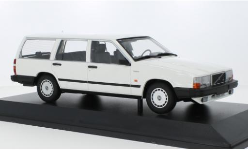Modellautos Volvo 740 1/87 Minichamps GL Break blanche 1986 Volvo 740 1/87 Minichamps GL Break blanche 1986 modellautos