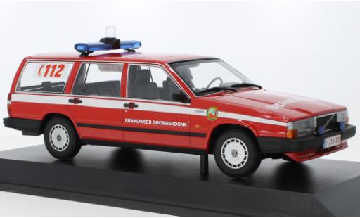 Modellautos Volvo 740 1/18 Minichamps GL Break Brandweer Grobbendonk 1986 Volvo 740 1/18 Minichamps GL Break Brandweer Grobbendonk 1986 modellautos