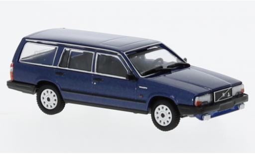 Modellautos Volvo 740 1/87 Minichamps GL Break metallise bleu foncé 1986 Volvo 740 1/87 Minichamps GL Break metallise bleu foncé 1986 modellautos