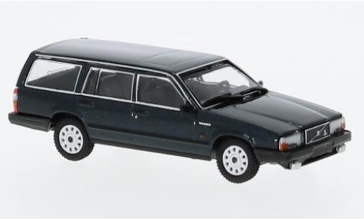 Modellautos Volvo 740 1/87 Minichamps GL Break metallise vert foncé 1986 Volvo 740 1/87 Minichamps GL Break metallise vert foncé 1986 modellautos