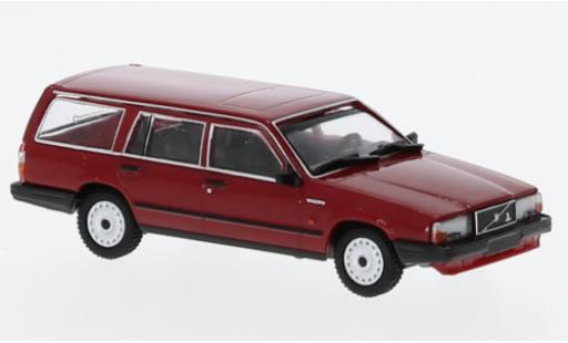 Modellautos Volvo 740 1/87 Minichamps GL Break rouge 1986 Volvo 740 1/87 Minichamps GL Break rouge 1986 modellautos