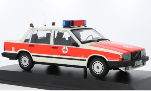 Modellautos Volvo 740 1/18 Minichamps GL DRK Aschaffenburg 1986 Volvo 740 1/18 Minichamps GL DRK Aschaffenburg 1986 modellautos