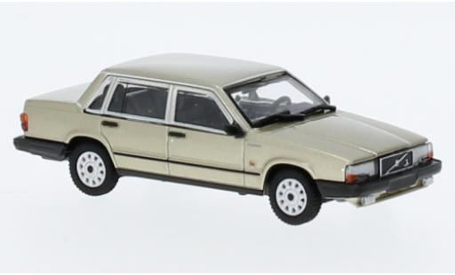 Modellautos Volvo 740 1/87 Minichamps GL metallise beige 1986 Volvo 740 1/87 Minichamps GL metallise beige 1986 modellautos
