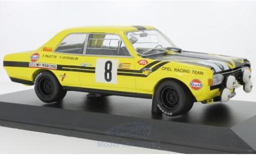 Opel Commodore 1/18 Minichamps A Steinmetz No.8 24h Spa 1970 T.Pilette/G.Gosselin modellautos