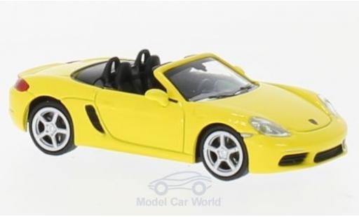 Modellautos Porsche Boxster 1/87 Minichamps 718 gelb 2016 Porsche Boxster 1/87 Minichamps 718 gelb 2016 modellautos