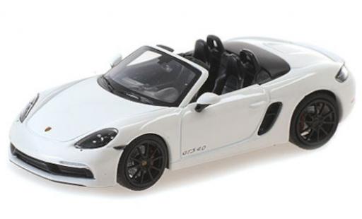 Modellautos Porsche Boxster 1/43 Minichamps 718 GTS (982) weiss 2020 Porsche Boxster 1/43 Minichamps 718 GTS (982) weiss 2020 modellautos