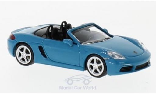 Modellautos Porsche Boxster 1/87 Minichamps 718 türkis/blau 2016 Porsche Boxster 1/87 Minichamps 718 türkis/blau 2016 modellautos