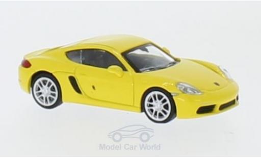 Modellautos Porsche Cayman 1/87 Minichamps 718 gelb 2016 Porsche Cayman 1/87 Minichamps 718 gelb 2016 modellautos