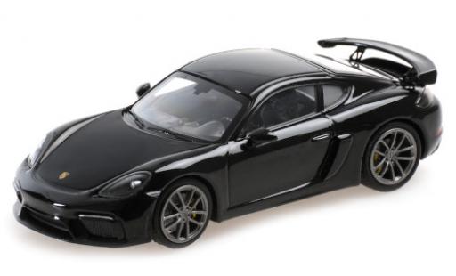 Modellautos Porsche Cayman GT4 1/43 Minichamps 718 GT4 (982) schwarz 2020 Porsche Cayman GT4 1/43 Minichamps 718 GT4 (982) schwarz 2020 modellautos