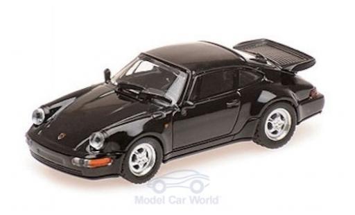 Porsche 964 Turbo 1/87 Minichamps 911 () Turbo schwarz 1990 modellautos