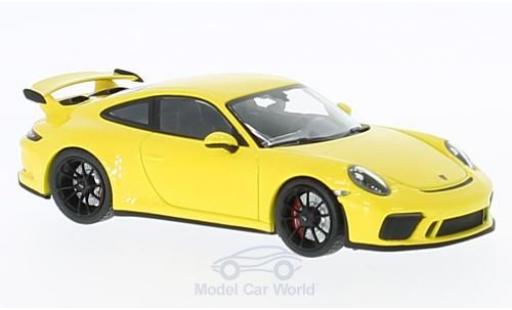 Modellautos Porsche 991 GT3 1/43 Minichamps 911 () GT3 gelb 2016 Porsche 991 GT3 1/43 Minichamps 911 () GT3 gelb 2016 modellautos