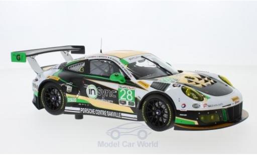 Modellautos Porsche 991 GT3 R 1/18 Minichamps 911 () GT3 R No.28 Alegra Motorsports 24h Daytona 2017 C.de Quesada/M.Christensen/D.Morad/J.Lazare Porsche 991 GT3 R 1/18 Minichamps 911 () GT3 R No.28 Alegra Motorsports 24h Daytona 2017 C.de Quesada/M.Christensen/D.Morad/J.Lazare modellautos