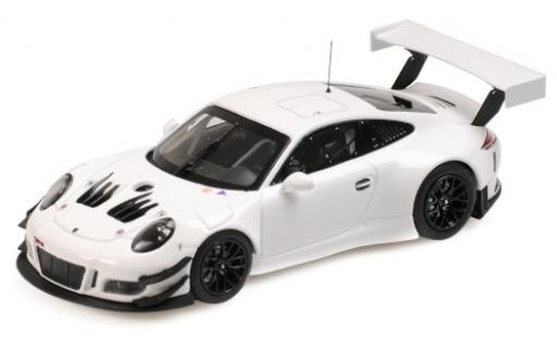 Porsche 991 GT3 R 1/43 Minichamps 911 () GT3 R weiss 2018 Plain Body Version modellautos