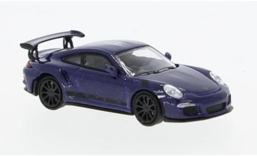 Modellautos Porsche 991 GT3 RS 1/87 Minichamps 911  violett 2015 1:87 Porsche 991 GT3 RS 1/87 Minichamps 911  violett 2015 1:87 modellautos