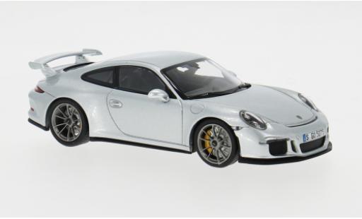 Porsche 991 GT3 1/43 Minichamps 911  silber Sport Auto Collection 2012 1:43 modellautos