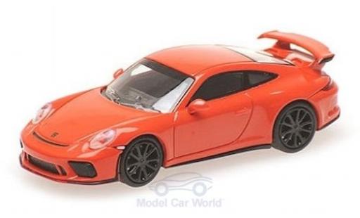 Modellautos Porsche 991 GT3 1/87 Minichamps 911 ( II) GT3 orange 2017 Porsche 991 GT3 1/87 Minichamps 911 ( II) GT3 orange 2017 modellautos
