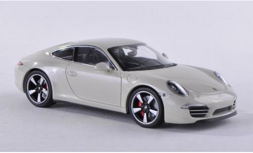 Modellautos Porsche 991 1/43 Minichamps 911 () mettalic weiss 2013 50 années Porsche 991 1/43 Minichamps 911 () mettalic weiss 2013 50 années modellautos