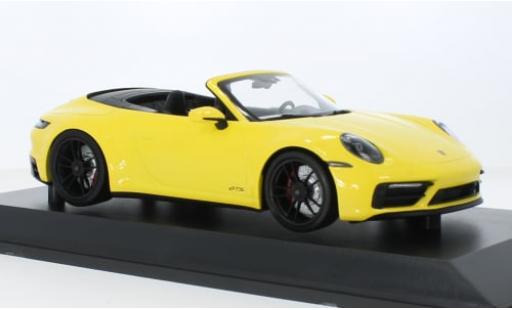 Modellautos Porsche 992 GTS 1/18 Minichamps 911  Carrera 4 Cabriolet gelb 2020 1:18 Porsche 992 GTS 1/18 Minichamps 911  Carrera 4 Cabriolet gelb 2020 1:18 modellautos