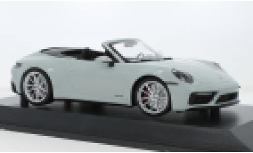 Porsche 992 GTS 1/18 Minichamps 911  Carrera 4 Cabriolet grau 2020 1:18 modellautos