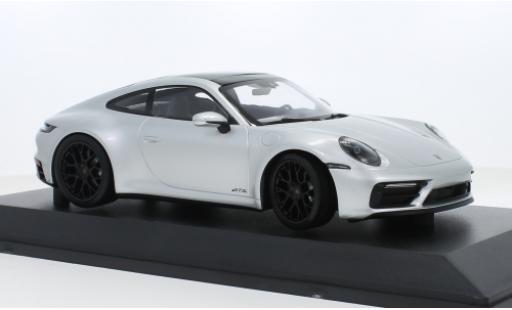 Porsche 992 GTS 1/18 Minichamps 911  Carrera 4 silber 2020 1:18 modellautos