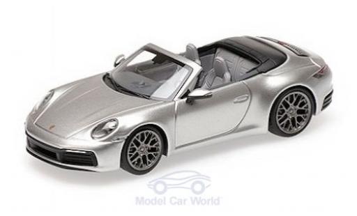 Modellautos Porsche 992 4S 1/43 Minichamps 911 () Carrera 4S Cabriolet silber 2019 Porsche 992 4S 1/43 Minichamps 911 () Carrera 4S Cabriolet silber 2019 modellautos