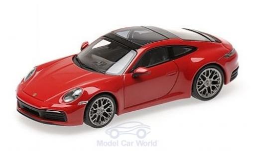Modellautos Porsche 992 4S 1/43 Minichamps 911 () Carrera 4S rot 2019 Porsche 992 4S 1/43 Minichamps 911 () Carrera 4S rot 2019 modellautos