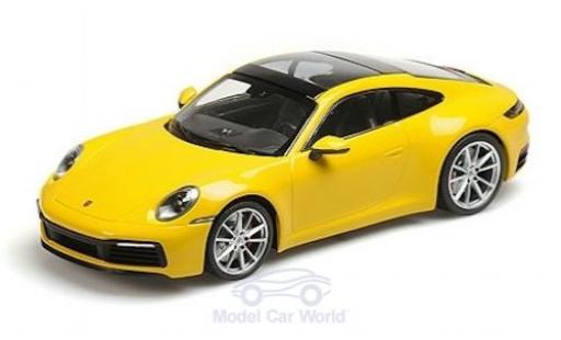 Modellautos Porsche 992 4S 1/18 Minichamps 911 () Carrera 4S gelb 2019 Porsche 992 4S 1/18 Minichamps 911 () Carrera 4S gelb 2019 modellautos