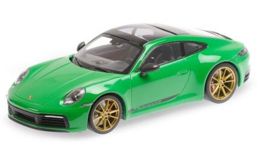 Modellautos Porsche 992 4S 1/18 Minichamps 911 () Carrera 4S grün 2019 Porsche 992 4S 1/18 Minichamps 911 () Carrera 4S grün 2019 modellautos