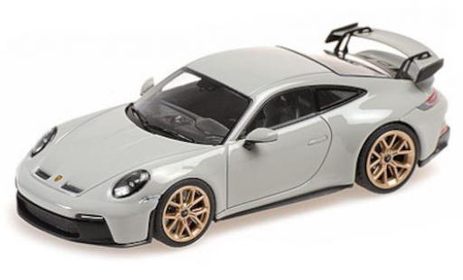 Modellautos Porsche 992 GT3 1/43 Minichamps 911 () GT3 grau 2020 Porsche 992 GT3 1/43 Minichamps 911 () GT3 grau 2020 modellautos