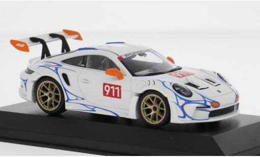 Porsche 992 GT3 R 1/43 Minichamps 911  S weiss/orange 2023 1:43 modellautos
