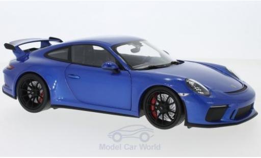 Modellautos Porsche 991 GT3 1/18 Minichamps 911 (997.2) GT3 mettalic blau 2017 Porsche 991 GT3 1/18 Minichamps 911 (997.2) GT3 mettalic blau 2017 modellautos