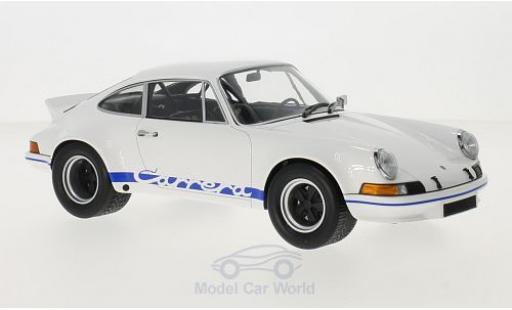 Porsche 911 SC 1/18 Minichamps Carrera RSR 2.7 weiss/blau 1973 modellautos
