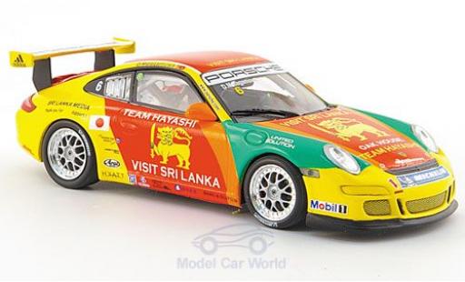 Porsche 997 GT3 CUP 1/43 Minichamps 911 GT3 Cup No.6 Asian Carrera Cup Macau 2007 modellautos