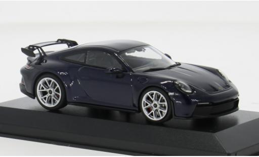Porsche 911 1/43 Minichamps GT3 blau 2021 1:43 modellautos