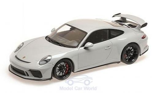 Modellautos Porsche 991 GT3 1/18 Minichamps 911 GT3 grau 2017 Porsche 991 GT3 1/18 Minichamps 911 GT3 grau 2017 modellautos