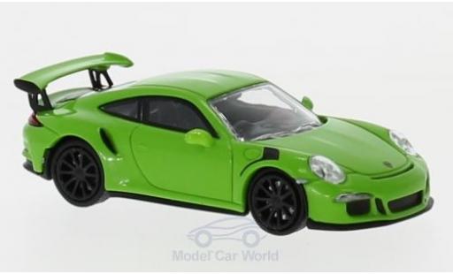 Modellautos Porsche 991 GT3 RS 1/87 Minichamps 911 GT3 RS grün 2015 Porsche 991 GT3 RS 1/87 Minichamps 911 GT3 RS grün 2015 modellautos