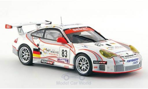 Modellautos Porsche 997 GT3 RSR 1/43 Minichamps 911 GT3 RSR No.83 Seikel Motorsport 24h Le Mans 2006 L.E.Nielsen/P.Ehret/D.Farnbacher Porsche 997 GT3 RSR 1/43 Minichamps 911 GT3 RSR No.83 Seikel Motorsport 24h Le Mans 2006 L.E.Nielsen/P.Ehret/D.Farnbacher modellautos