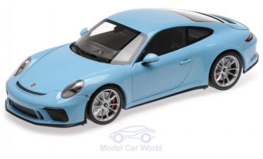 Modellautos Porsche 991 GT3 1/18 Minichamps 911 GT3 Touring blau 2018 Porsche 991 GT3 1/18 Minichamps 911 GT3 Touring blau 2018 modellautos