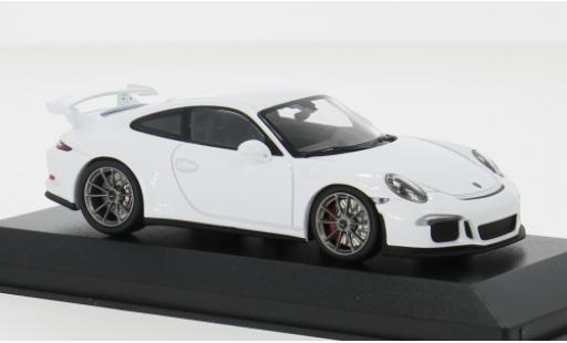 Porsche 991 GT3 1/43 Minichamps 911 weiss 2012 1:43 modellautos
