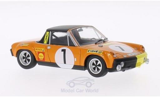 Porsche 914 1/43 Minichamps /6 No.1 Marathon de la Route 1970 G.Larrousse/C.Haldi/H.Marko modellautos