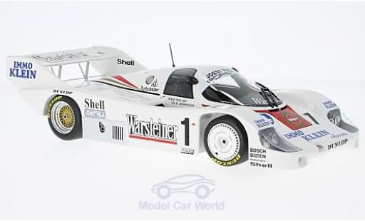 Modellautos Porsche 956 1986 1/18 Minichamps K No.1 Joest Racing Warsteiner DRM Zolder 1986 B.Wollek Porsche 956 1986 1/18 Minichamps K No.1 Joest Racing Warsteiner DRM Zolder 1986 B.Wollek modellautos