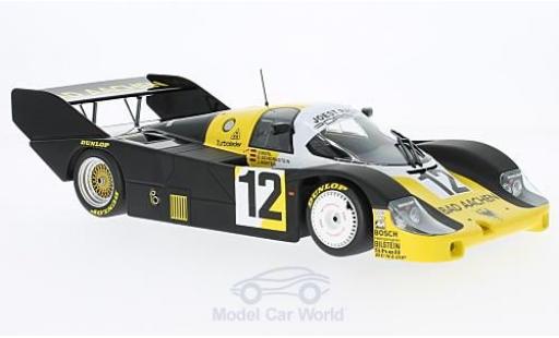Modellautos Porsche 956 1984 1/18 Minichamps K No.12 Schornstein Racing Team Bad Aachen 1000km Monza 1984 V.Merl/D.Schornstein Porsche 956 1984 1/18 Minichamps K No.12 Schornstein Racing Team Bad Aachen 1000km Monza 1984 V.Merl/D.Schornstein modellautos