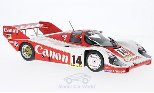 Modellautos Porsche 956 1983 1/18 Minichamps K No.14 Canon Racing 1000 Km Nürburgring 1983 K.Rosberg/J.Lammers/J.Palmer Porsche 956 1983 1/18 Minichamps K No.14 Canon Racing 1000 Km Nürburgring 1983 K.Rosberg/J.Lammers/J.Palmer modellautos