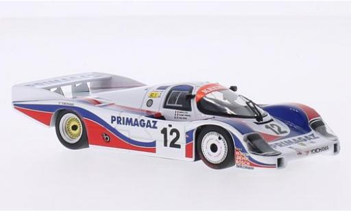 Modellautos Porsche 956 1986 1/43 Minichamps L No.12 Kremer Racing Primagaz 24h Le Mans 1986 P.Yver/M.Cohen-Olivar/H.Striebig Porsche 956 1986 1/43 Minichamps L No.12 Kremer Racing Primagaz 24h Le Mans 1986 P.Yver/M.Cohen-Olivar/H.Striebig modellautos