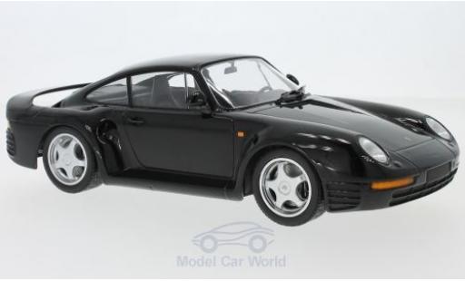 Porsche 959 1987 1/18 Minichamps schwarz 1987 modellautos