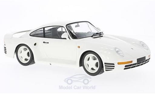 Porsche 959 1987 1/18 Minichamps weiss 1987 modellautos