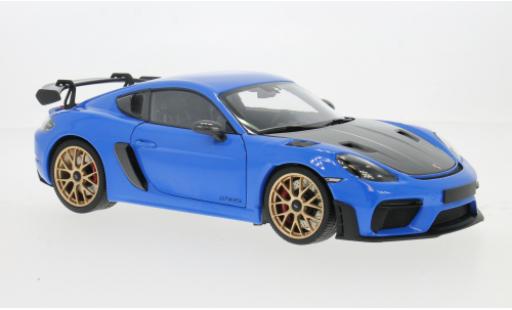Modellautos Porsche Cayman GT4 1/18 Minichamps RS blau 2024 1:18 Porsche Cayman GT4 1/18 Minichamps RS blau 2024 1:18 modellautos