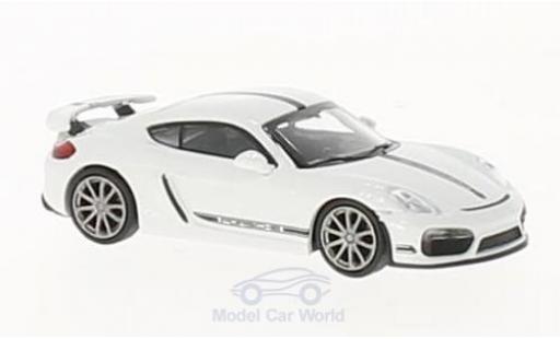 Modellautos Porsche Cayman GT4 1/87 Minichamps GT4 weiss 2016 Porsche Cayman GT4 1/87 Minichamps GT4 weiss 2016 modellautos